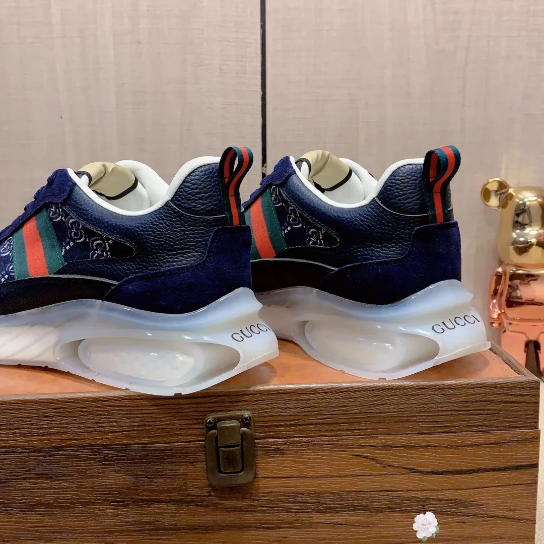 Men's men's shoes💰460💰💰🎩🎩[Lightning][Lightning] "Gucci*" The latest • popular casual shoes, top brand [seduce] luxury ~ purchasing agency, top ~ quality. [Strong] The upper is made of imported breathable cowhide with material ➕ breathable sheepskin feet (•) and fine workmanship. The original stylish and stylish soft rubber wear-resistant and non-slip outsole is light and comfortable on the feet. The real thing looks better when taken in real life. 013: code: 38-44, 4️⃣ colors